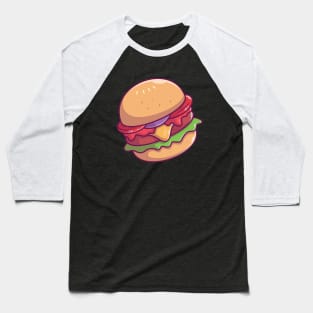 Cheese Burger Baseball T-Shirt